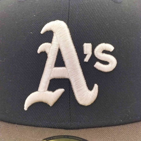 ニューエラ NEW ERA 59FIFTY SIDE PATCH 2-TONE UNDER VISOR OAK ベースボールキャップ メンズ 7 3/4