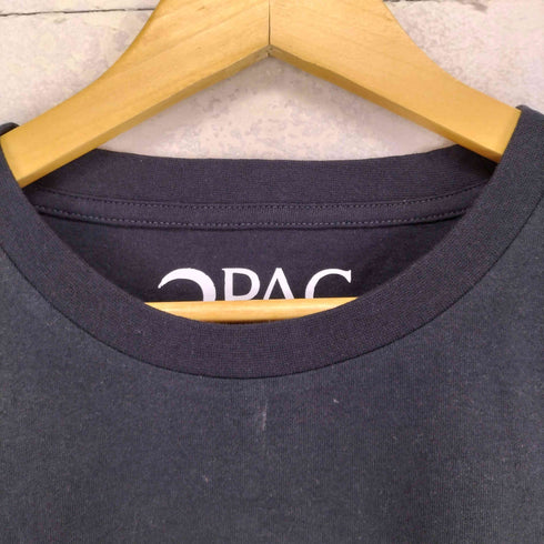 2023 フロントプリントラップTシャツ メンズ L