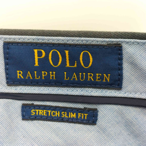 ポロラルフローレン POLO RALPH LAUREN STRETCH SLIM FIT ノータック テーパード チノパンツ メンズ 30/30