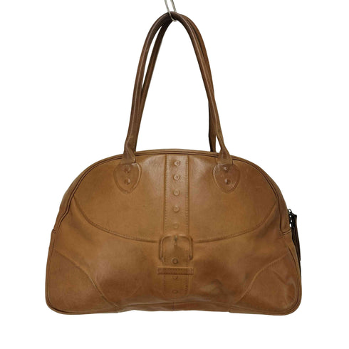 ミハラヤスヒロ MIHARA YASUHIRO 炙り出し レザー ハンドバッグ archives レディース