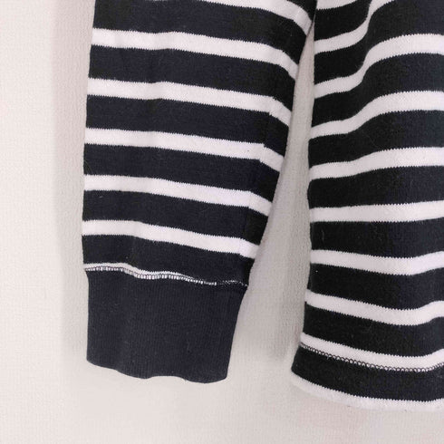 ラコステ LACOSTE 鹿の子刺繍 ボーダー L/S ポロシャツ メンズ 4