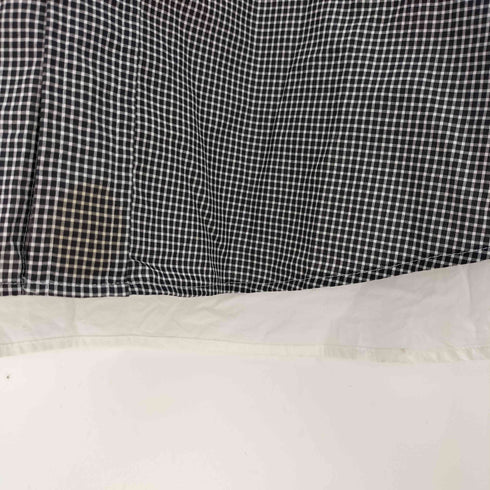 フレッドペリー FRED PERRY グラフチェック ロゴ刺繍 S/S クレリック シャツ メンズ import:M