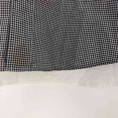 フレッドペリー FRED PERRY グラフチェック ロゴ刺繍 S/S クレリック シャツ メンズ import:M