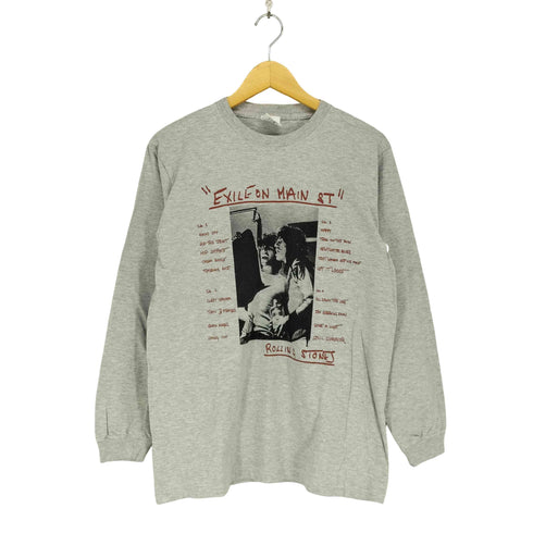 2023 フロントプリントバンドL/S Tシャツ メンズ