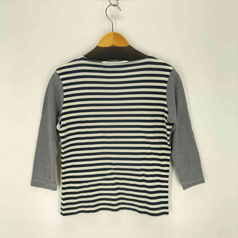 ジュンヤワタナベコムデギャルソン JUNYA WATANABE COMME des GARCONS 七分袖 ボーダーカットソー レディース