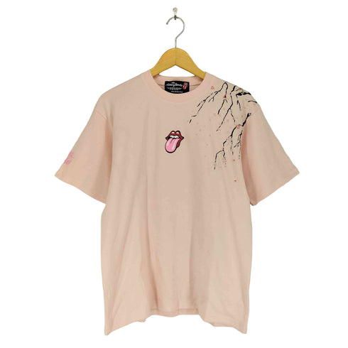 ジャックローズ JACKROSE 桜刺繍&プリントバンドTシャツ メンズ