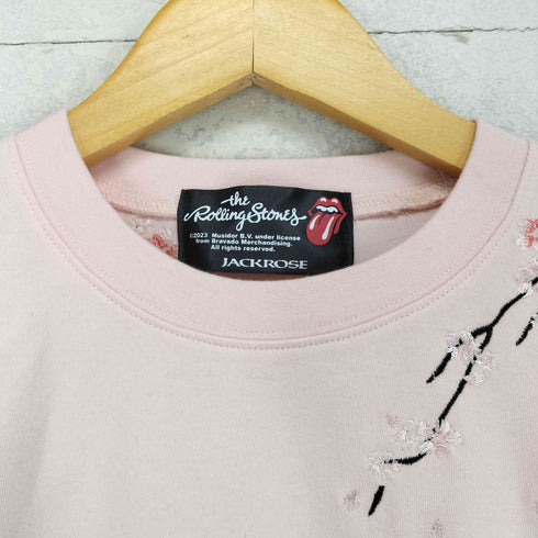 ジャックローズ JACKROSE 桜刺繍&プリントバンドTシャツ メンズ