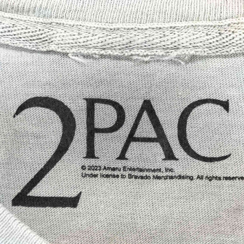 2023 フロントプリントラップTシャツ メンズ