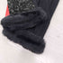 モスキーノ MOSCHINO レース ファーグローブ レディース