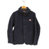 ダントン DANTON VETEMENTS DE TRAVAIL くるみボタン ラウンドカラー ウールモッサ シングルジャケット メンズ 42