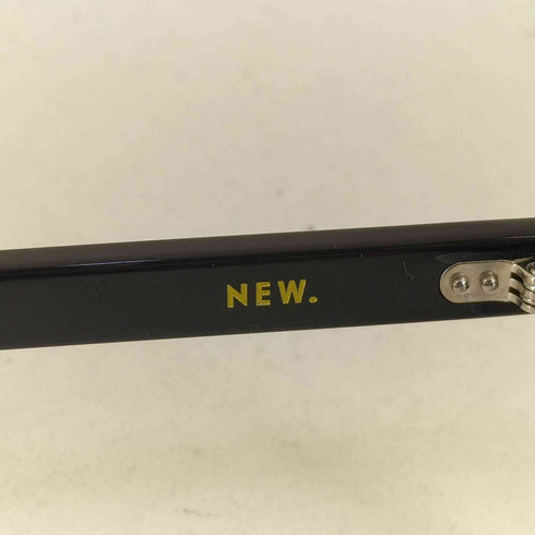 NEW. CHUMLEY'S C-8 Black Clear Half ニューマン サングラス メンズ 44□24-148-C8