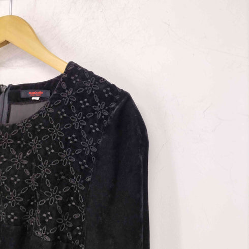 mamzelle ベロアワンピース レディース JPN:38