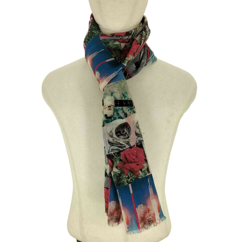 ポールスミス Paul Smith 転写プリントスカーフ メンズ