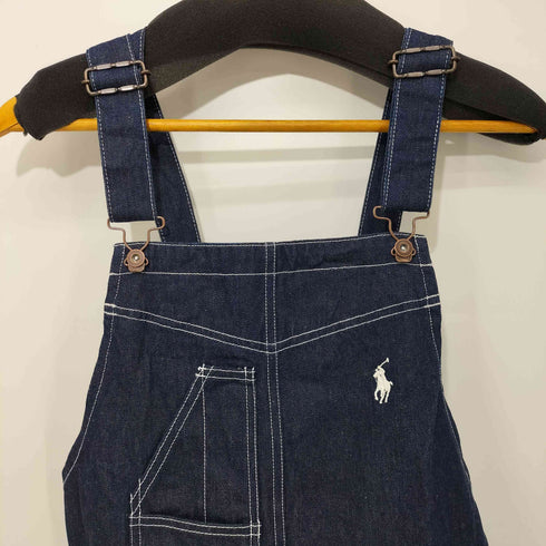 ラルフローレン RALPH LAUREN ポニー刺繍 マルチポケット デニム エプロン レディース