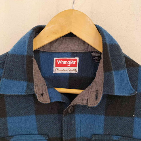 ラングラー Wrangler ブロックチェック フランネルシャツ メンズ import:S