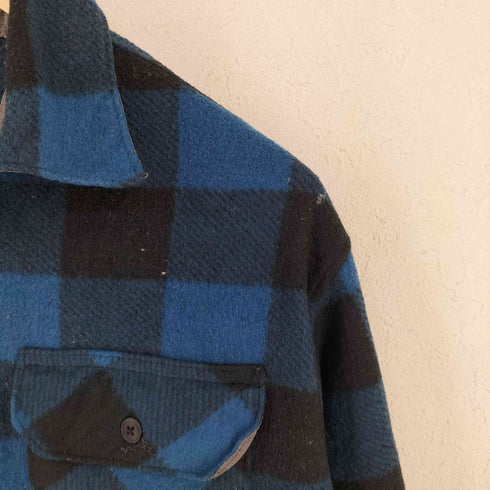 ラングラー Wrangler ブロックチェック フランネルシャツ メンズ import:S