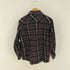 ディッキーズ Dickies チェック ヘビーネルシャツ メンズ import:M