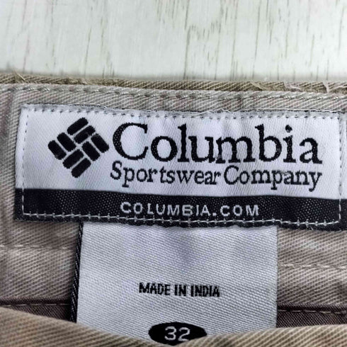 コロンビアスポーツウェア Columbia Sportswear インド製 テーパードチノパンツ メンズ 32inch