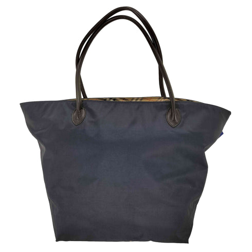 バーバリーブルーレーベル BURBERRY BLUE LABEL ノバチェック切り替え ナイロントートバッグ レディース