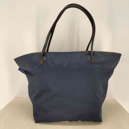 バーバリーブルーレーベル BURBERRY BLUE LABEL ノバチェック切り替え ナイロントートバッグ レディース