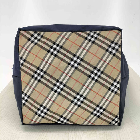 バーバリーブルーレーベル BURBERRY BLUE LABEL ノバチェック切り替え ナイロントートバッグ レディース