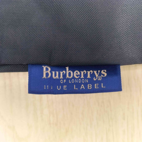 バーバリーブルーレーベル BURBERRY BLUE LABEL ノバチェック切り替え ナイロントートバッグ レディース