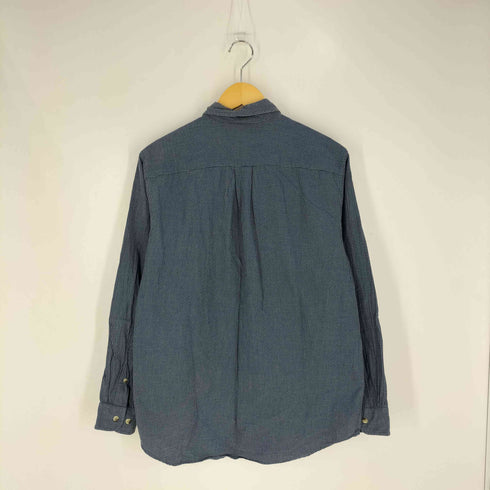 エルエルビーン L.L.Bean 90S~00S コットンウール 千鳥格子 BDシャツ メンズ import:S
