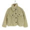ザラ ZARA フェイクファー プードル ボアジャケット ふわもこ レディース import:XS