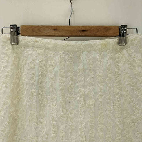 マカフィー MACPHEE カットジャカード セミフレアロングスカート レディース JPN:36