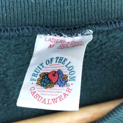 フルーツオブザルーム FRUIT OF THE LOOM 90S USA製 無地 スウェット メンズ import:M