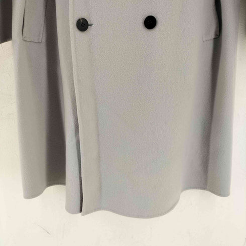 ギャルリーヴィー GALERIE VIE ノーカラー メルトン ダブルボタン コート レディース