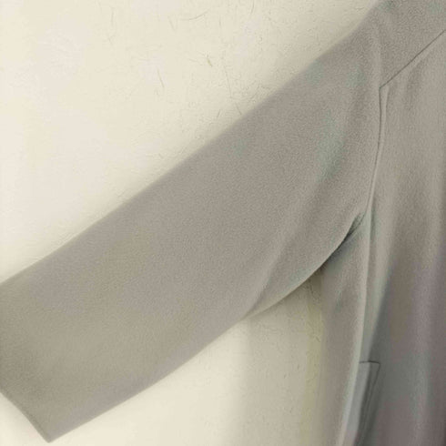 ギャルリーヴィー GALERIE VIE ノーカラー メルトン ダブルボタン コート レディース