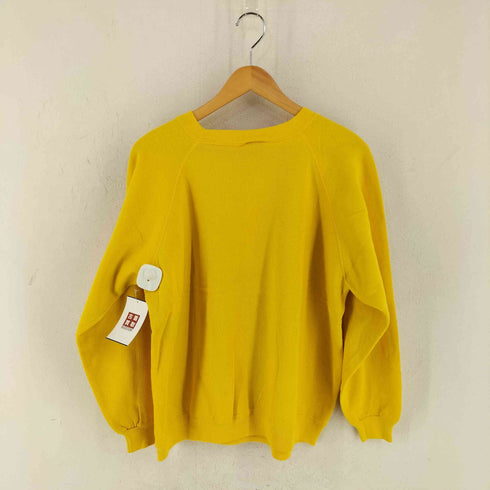 ヘインズ Hanes 90S USA製 無地 ラグランスウェット メンズ import:XL