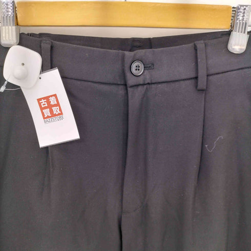 ユニクロ UNIQLO タックワイド スラックスパンツ メンズ S