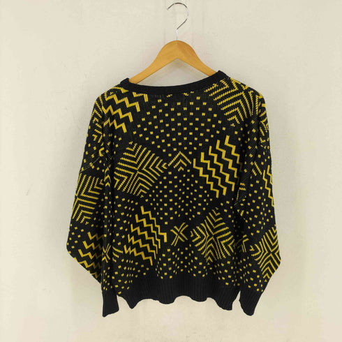 NON-STOP 総柄 アクリルニット アメカジ メンズ import:S