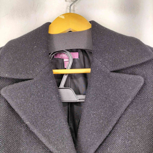 エスカーダ ESCADA シルク混ウールテーラードジャケットスカートセットアップ レディース 38
