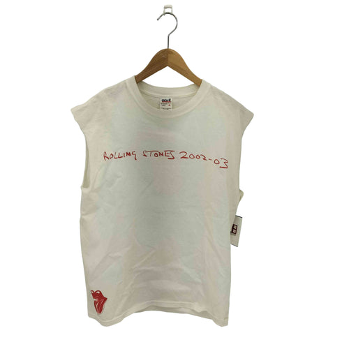 アンビル Anvil 02年コピーライト JAPAN TOUR 両面プリント スリーブカットオフ タンクトップ Tシャツ カットソー メンズ M