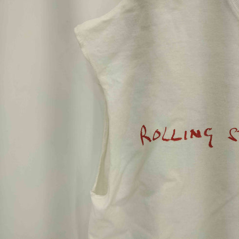 アンビル Anvil 02年コピーライト JAPAN TOUR 両面プリント スリーブカットオフ タンクトップ Tシャツ カットソー メンズ M