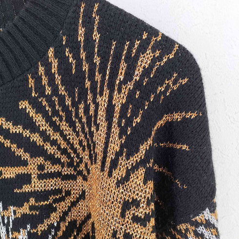 Dana Scott 80S USA製 ラメ アクリルニット アメカジ レディース import:M