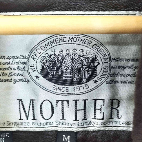 ハラジュクマザー HARAJUKU MOTHER 90-00s 裏地キルティング ムートン ラムレザー ジャケット メンズ M