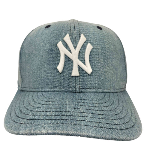 ニューエラ NEW ERA 59FIFTY New York Yankees ニューヨークヤンキース デニム ベースボールキャップ メンズ 7 1/4