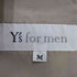ワイズフォーメン Ys for men 90S ウール 2Bテーラードジャケット メンズ JPN:M