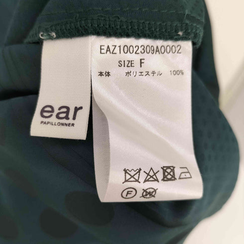イアパピヨネ ear PAPILLONNER マルチ ドット ワンピース レディース FREE