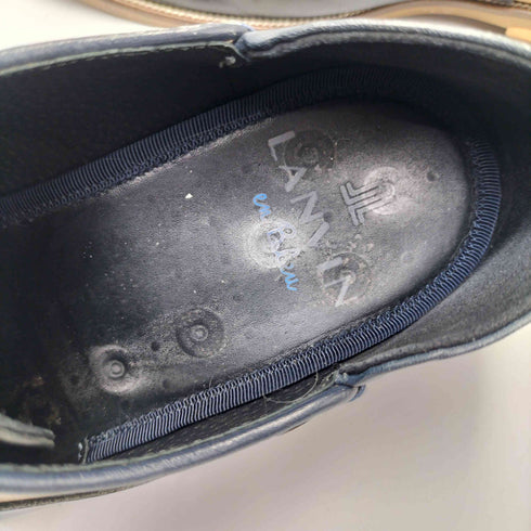 ランバンオンブルー LANVIN en Bleu バイカラー デッキシューズ メンズ 25