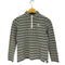 クレージュ courreges 12SS ボーダーハーフジップトップス レディース 38
