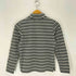 クレージュ courreges 12SS ボーダーハーフジップトップス レディース 38