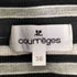 クレージュ courreges 12SS ボーダーハーフジップトップス レディース 38
