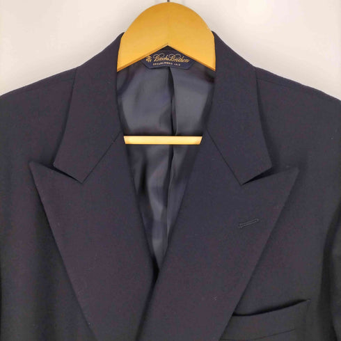 ブルックスブラザーズ BROOKS BROTHERS 金ボタン 紺ブレザー ダブル テーラードジャケット メンズ 40REG