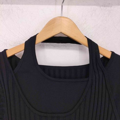 ハレ HARE レイヤードリブニット レディース FREE