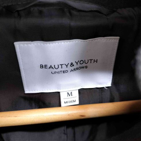 ビューティーアンドユースユナイテッドアローズ BEAUTY & YOUTH UNITED ARROWS メルトンスタンドカラーベルトコート レディース JPN:M